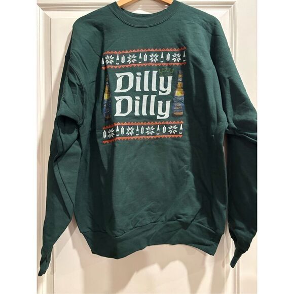 Dilly Dilly Bud Light Sweatshirt size Large - Picture 1 of 2